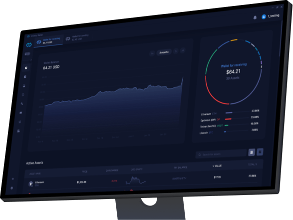 Infinity Wallet Desktop - クリプトウォレット