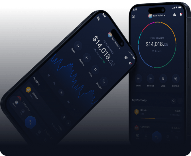 Infinity Wallet Móvel Crypto Wallet