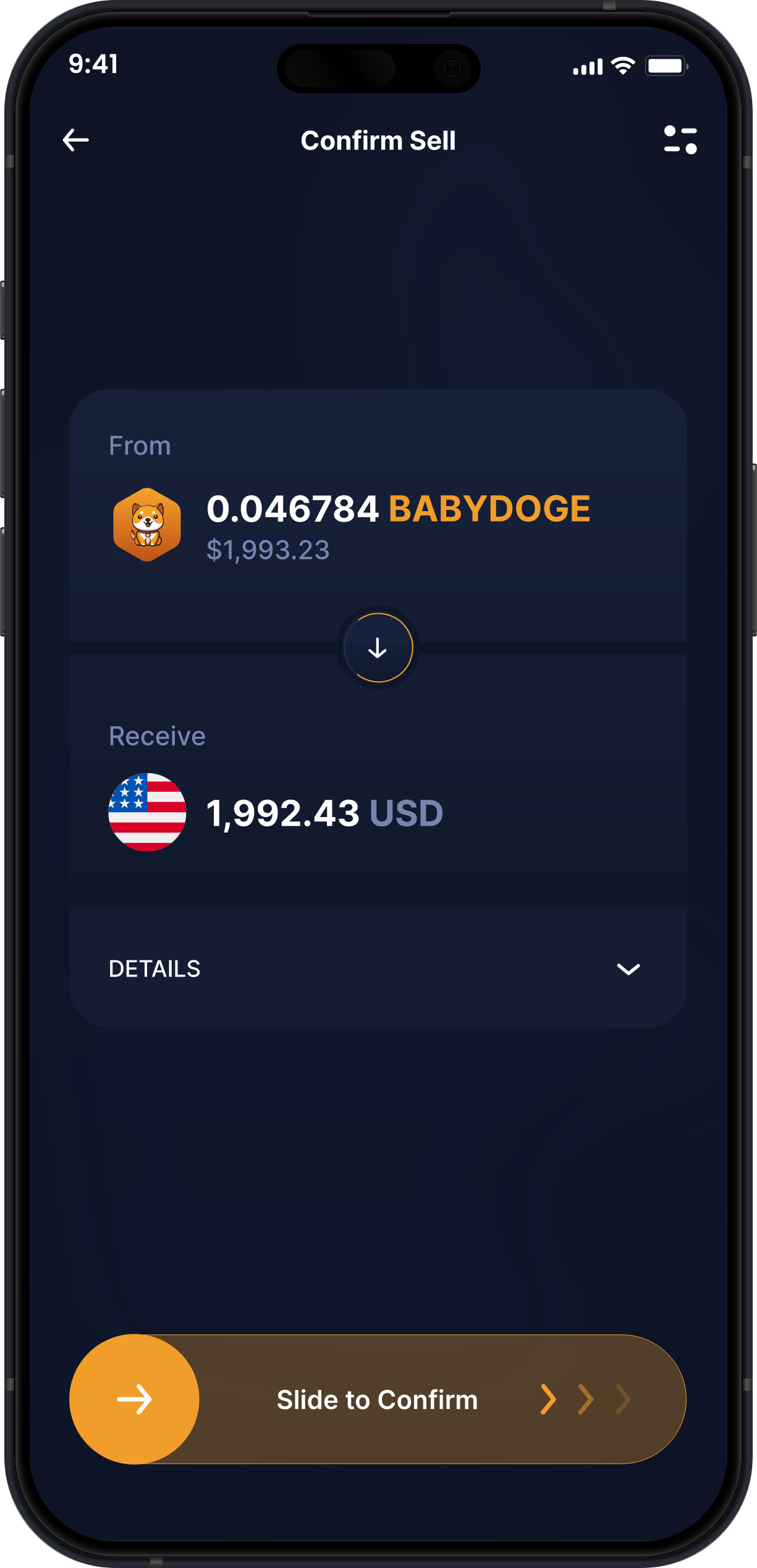 Infinity Desktop Baby Doge Wallet - Comprar e Vender BABYDOGE