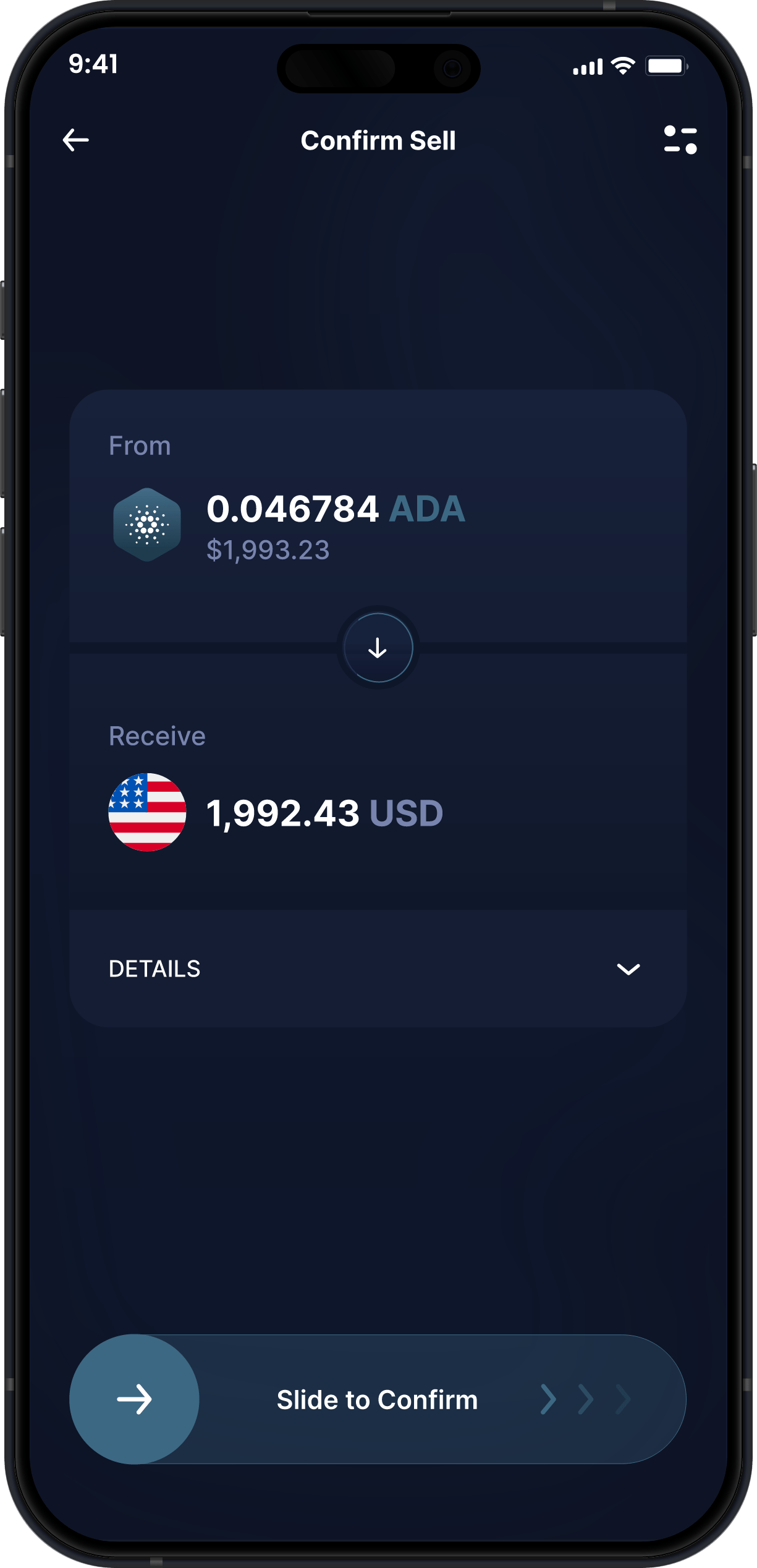 Infinity Desktop Cardano Wallet - Buy & Sell ADA