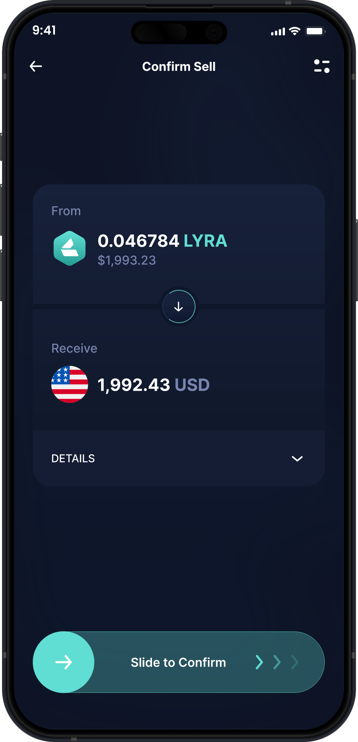 Wallet Lyra de Escritorio de Infinity - Comprar y Vender LYRA