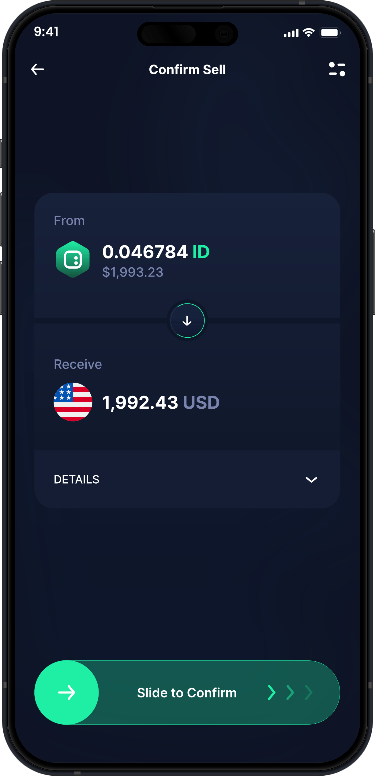 Infinity Desktop Space ID Wallet - Buy & Sell ID