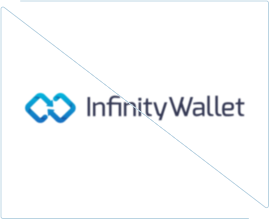 Infinity Wallet Não use baixa resolução