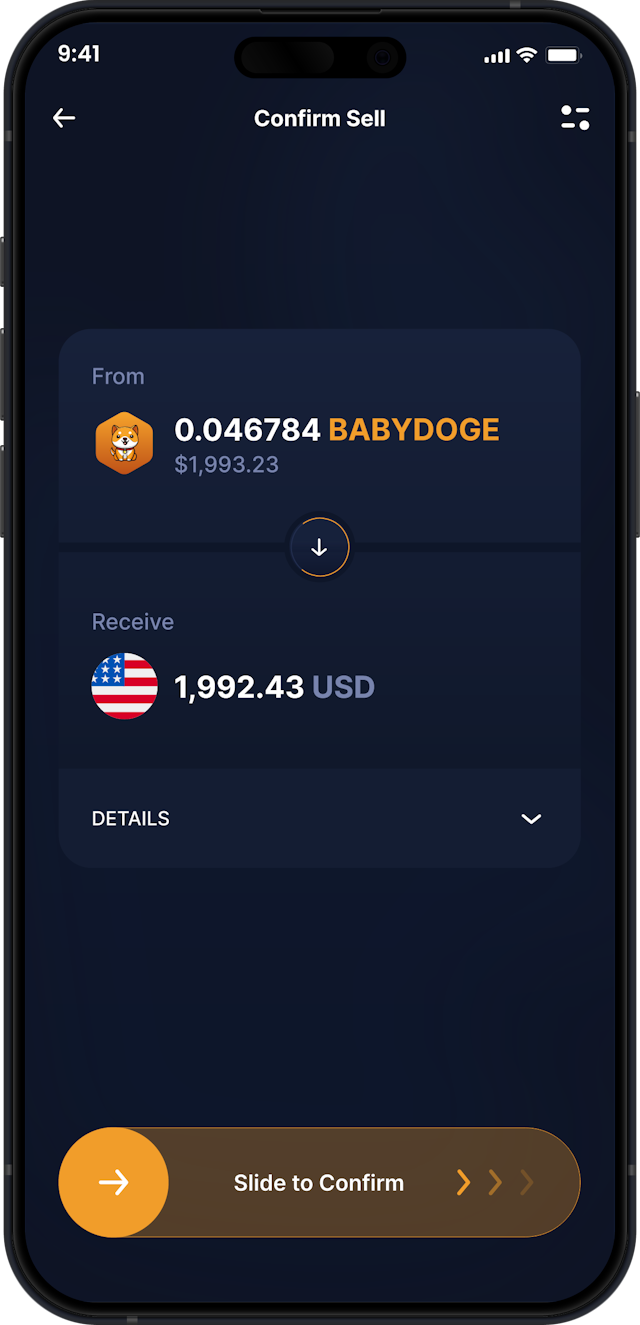 Infinity Desktop Baby Doge Wallet - Comprar e Vender BABYDOGE