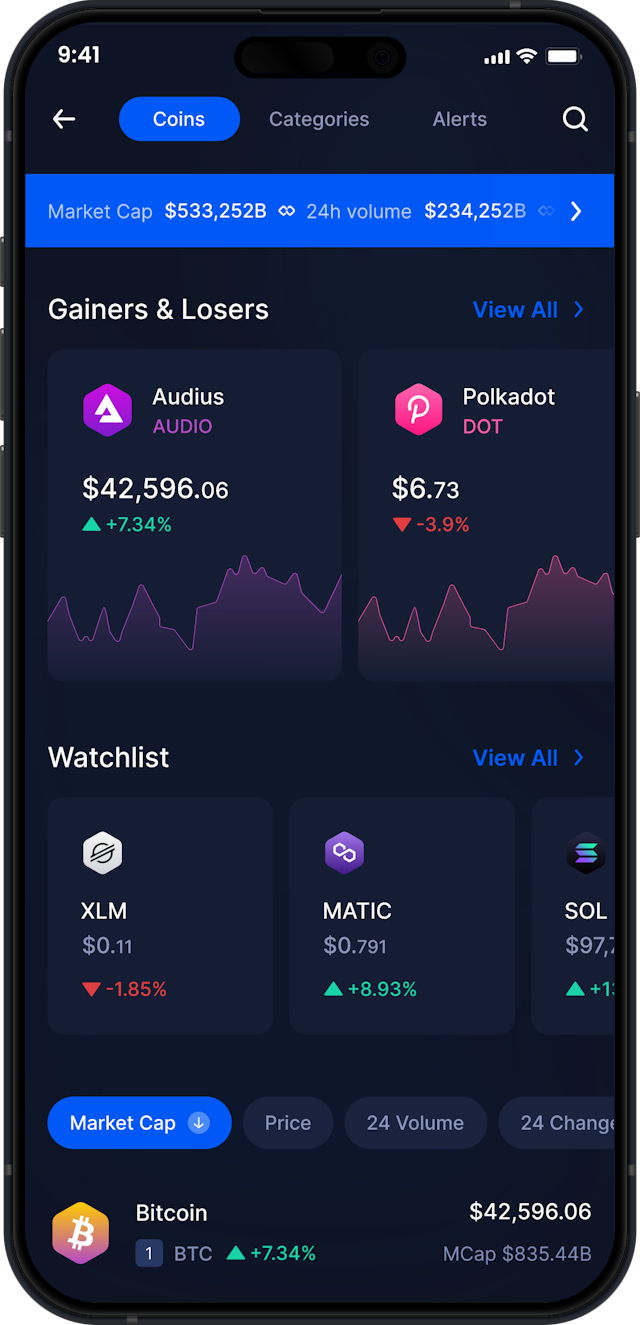 Infinity Mobile Audius Wallet - AUDIO Market Stats & Tracker