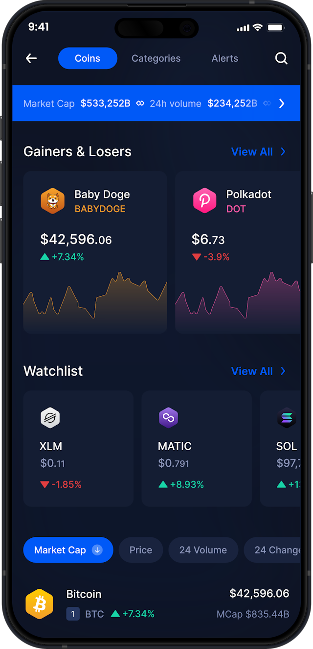 无限移动端Baby Doge钱包 - BABYDOGE市场统计和追踪器